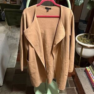 J. Crew Camel Open Front Cardigan